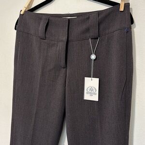 Centre Ville Paris Gray ICI Pant Zip Front Size 6